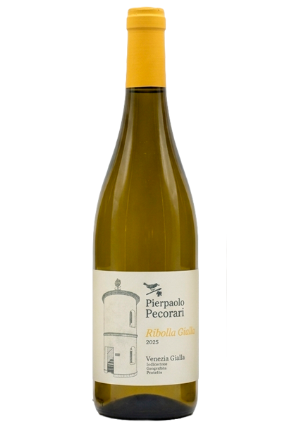Vino blanco premium Pierpaolo Pecorari Ribolla Gialla 2024, vivacidad técnica y carácter autóctono disponible en Vinópolis.