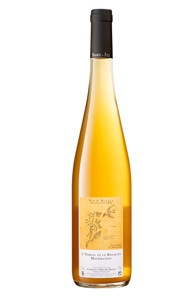 Orange "L’oiseau et le bouquet" 2023 Moscatel